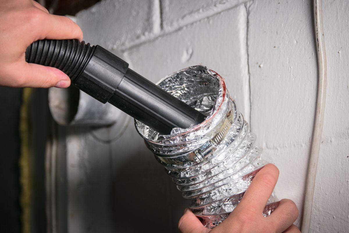 deep cleaning of dryer vent