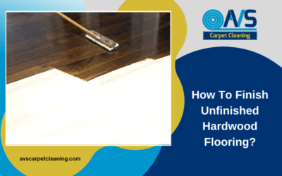 How To Finish Unfinished Hardwood Flooring?