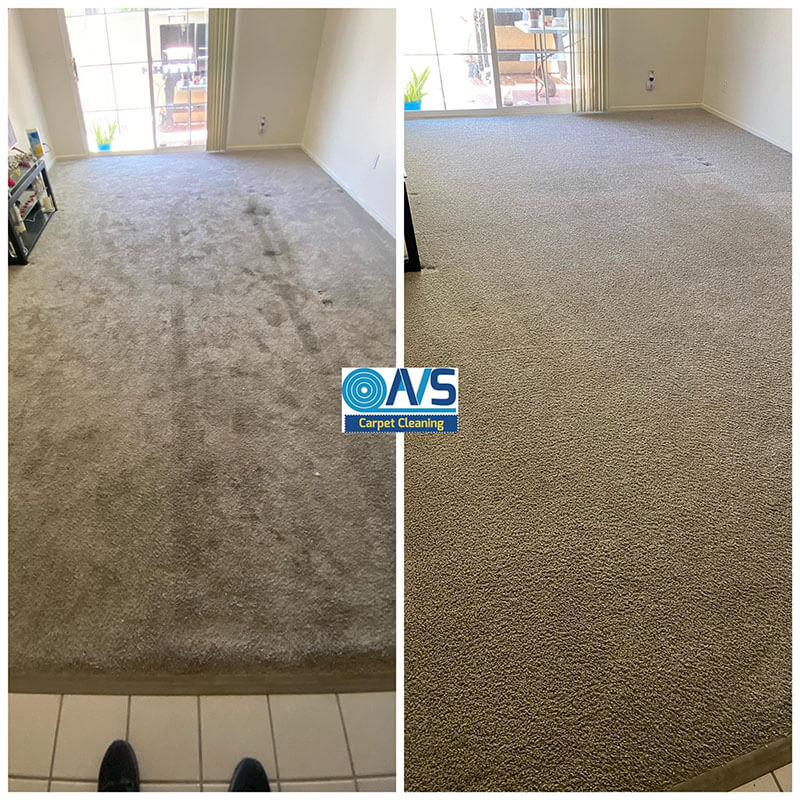 Before After Carpet Cleaning San Diego